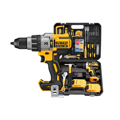 DeWalt 24V штрафилица со метален футер ударен со куфер